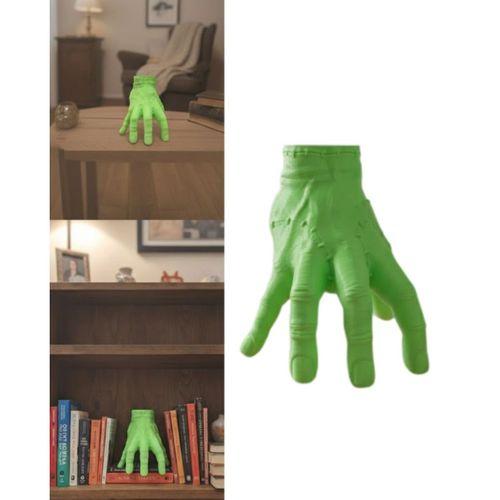 3d Yeşil El Biblo 27x22 Cm Dikkat Çekici Ev Dekorasyonu