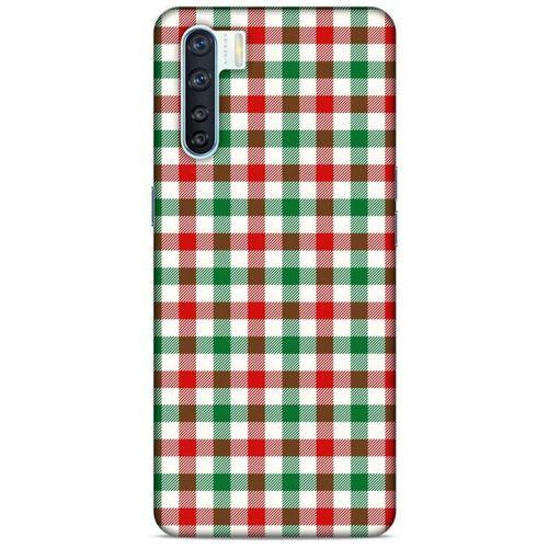 Gömlek (47) Desenli Silikon Kapak Telefon Kabı Oppo A91 Kılıf