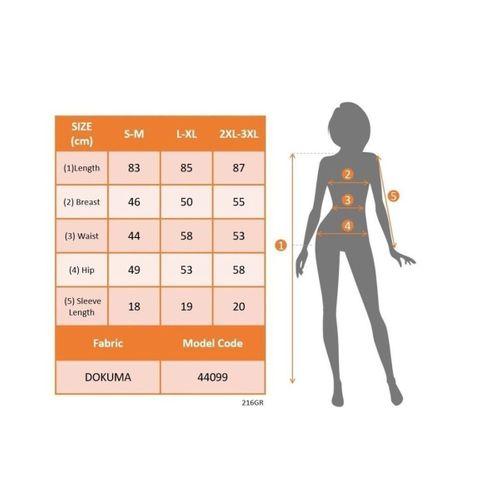 Kadın Kısa Kollu V Yakalı çift Renkli Desenli Beli Kuşaklı Atlas Elbise