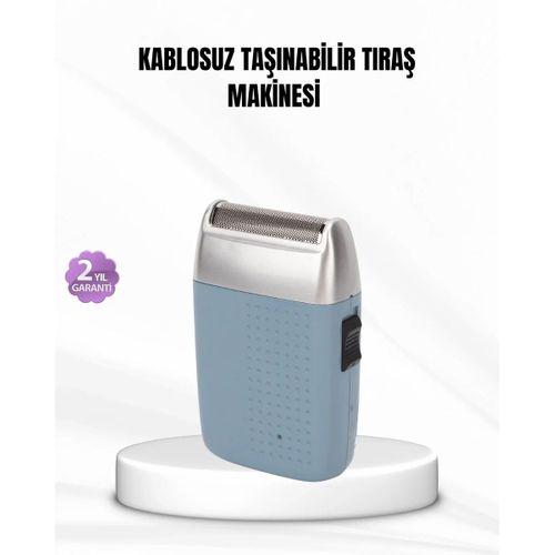 Taşınabilir Şarjlı Tıraş Makinesi – Kuru Kullanım, Özel Sakal Başlıkları