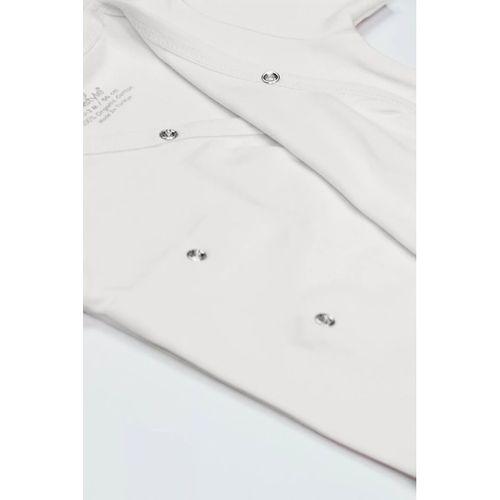 Bistyle Organik Natural Basic Style Kruvaze Uzun Kol Body Bs17102 Ekru