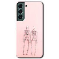 Galaxy S22 Kılıf HD Desen Baskılı Arka Kapak - Yaşayan Çift + Kırılmaz Cam