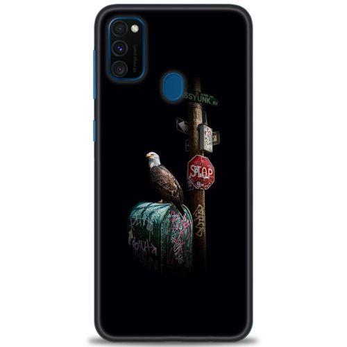 Samsung Galaxy M30S Kılıf HD Baskılı Kılıf - Guardian + Tam Ekran Koruyucu