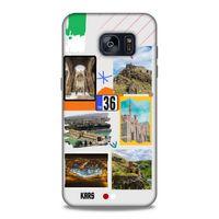 Lopard Samsung Galaxy S7 Edge Uyumlu Kılıf Şehirli ※ (36) Kars Glitter Kılıf