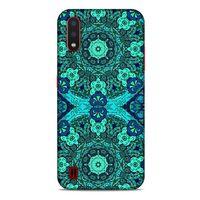 Samsung Galaxy A01 Uyumlu Kılıf Mavi Delisi (33) Hybrid Kılıf Cami