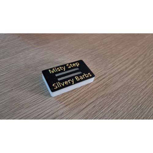 DnD 5e Büyücü Büyü Takipçisi V3 5 Fey Touched Eklentisi (Bu ürün Sadece Plastik parçadır - Almadan Önce Soru Sorabilirsiniz)