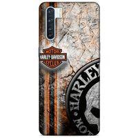 Oppo A91 Uyumlu Kılıf Motorsiklet (11) Tam Koruma Harley Davidson