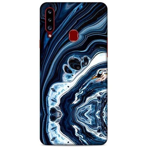 Mermer Lacivert Samsung Galaxy Note 10 Kılıf