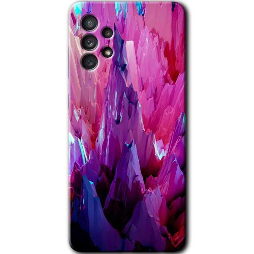 Samsung Galaxy A52s HD Baskılı Kılıf + 9D Tam Ekran Koruyucu - Abstraction Sharp