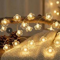 Çiçek Tasarımlı 20 Led Usb Aydınlatma