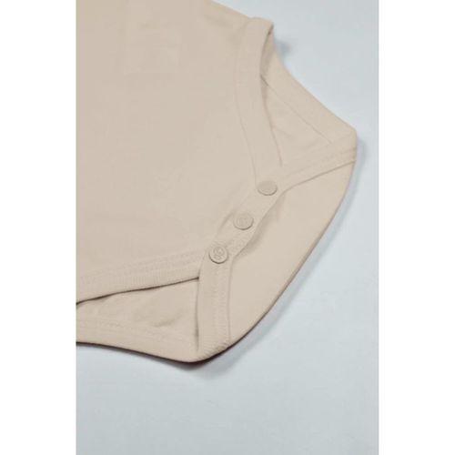 Nessiworld Bistyle Organik Natural Basic Style Yarım Kol Body BS17103 Bej