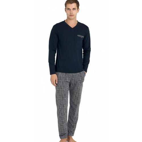 Kly V Yaka Pijama Takımı   9214