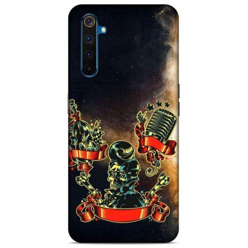 Lopard Oppo Realme 6 Pro Uyumlu Kılıf Tattoo's (16) Kalın Kılıf Karışık