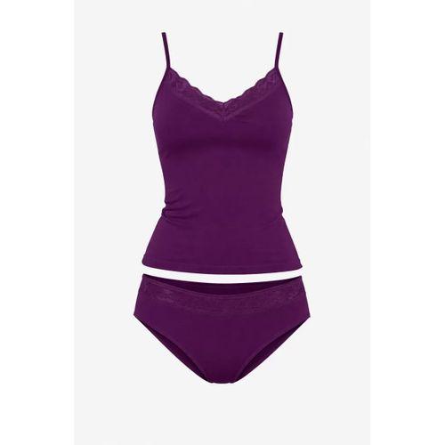 2044 Dantelli İp Askılı Bikini Tk