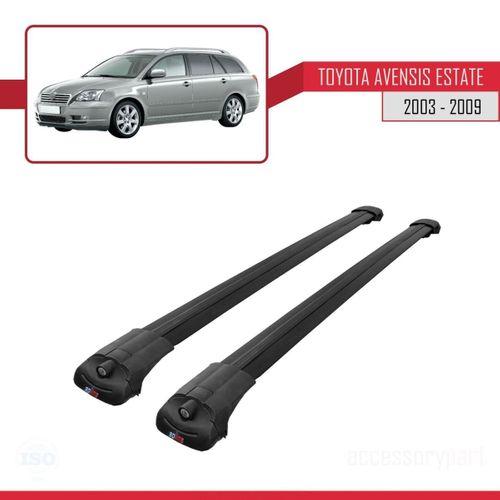Toyota Avensis SW 2003-2009 Arası ile uyumlu ACE-1 Ara Atkı Tavan Barı SİYAH