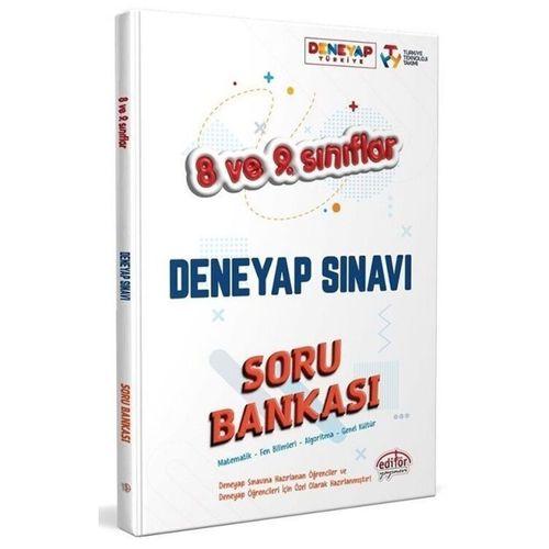 8. ve 9. Sınıf Tüm Dersler Deneyap Sınavı Soru Bankası Editör Yayınları