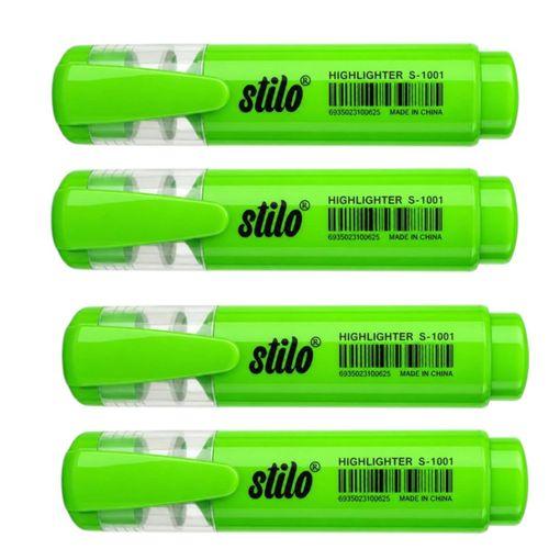STİLO FOSFORLU KALEM YEŞİL( 4 Adet )