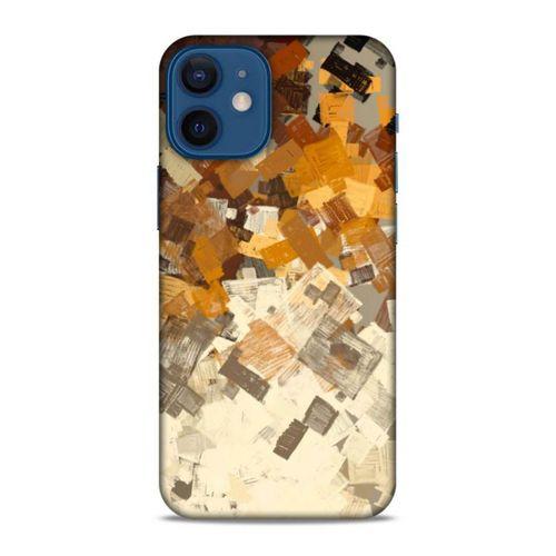 Lopard Apple iPhone 12 Mini Uyumlu Kılıf Soyut Sanat (34) Desenli Slim Armor Kılıf