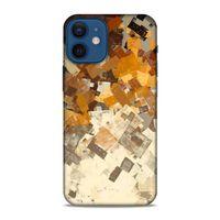 Lopard Apple iPhone 12 Mini Uyumlu Kılıf Soyut Sanat (34) Desenli Slim Armor Kılıf