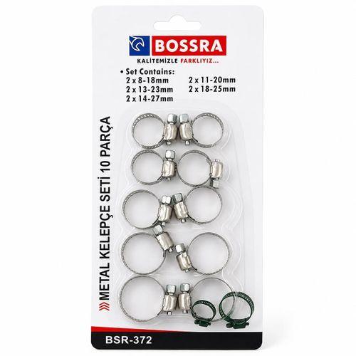 Metal hortum kelepçesi seti 8-18mm 11- 13-23mm 18-25mm 14-27mm