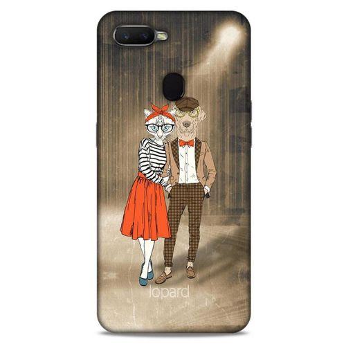 Oppo Ax7 Kılıf FunnyMaX (31) TPU Kılıf Kahverengi