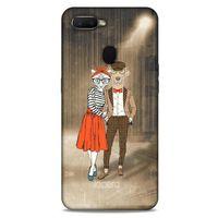 Oppo Ax7 Kılıf FunnyMaX (31) TPU Kılıf Kahverengi