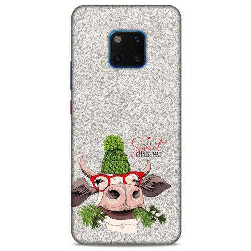 Animax Bereli İnek Huawei Mate 20 Pro Kılıf Desenli Silikon