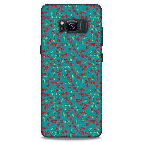 Frutix Vişne 01 Samsung Galaxy S8 Kılıf Desenli Silikon