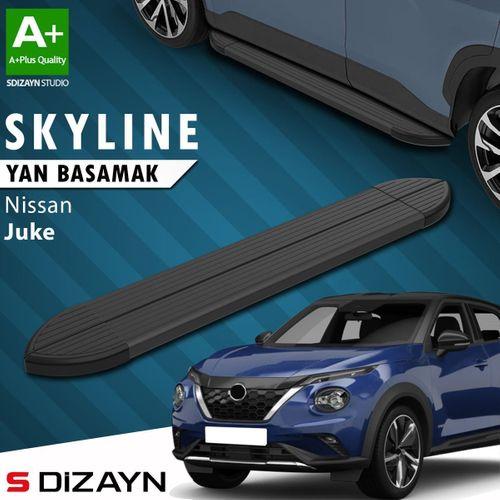 S-Dizayn Nissan Juke 2 Skyline Siyah Yan Basamak 173 Cm 2019 Üzeri A+ Kalite
