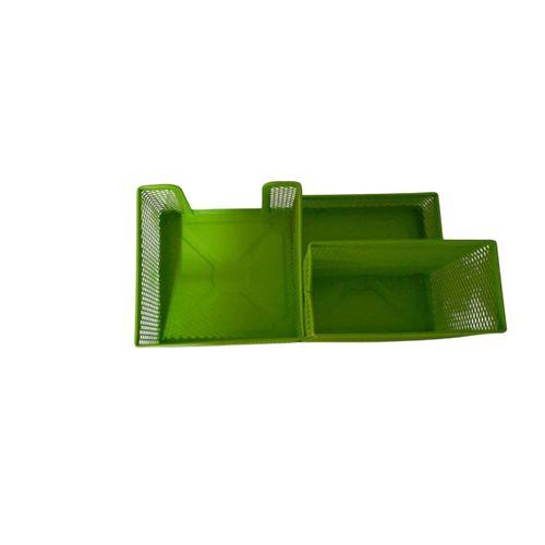LİNEA METAL PERFORE ÜÇLÜ MASA SETİ ( Fıstık Yeşili )