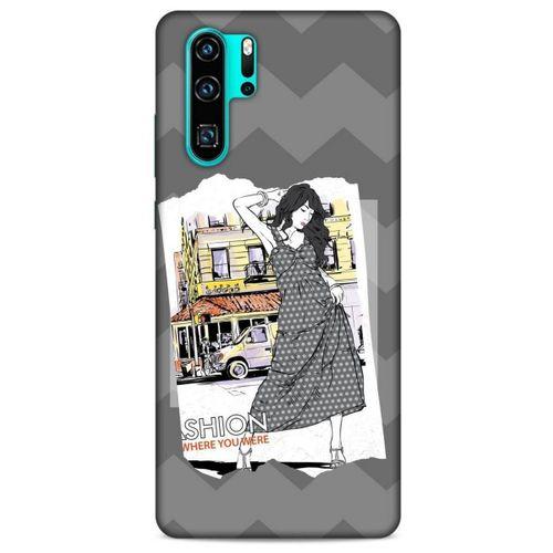 Sokak Modası 19 Huawei P30 Pro Kılıf Desenli Silikon