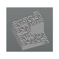 Hilbert Eğrisi Mermer Yolu (Bu ürün Sadece Plastik parçadır - Almadan Önce Soru Sorabilirsiniz)