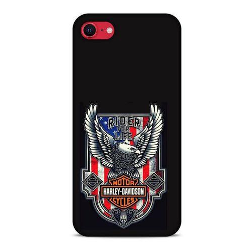 Apple iPhone SE 2020 Uyumlu Kılıf Motorsiklet (7) Telefon Kılıfı Harley Davidson