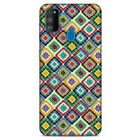 Ethnic Culture (15) Samsung Galaxy M30s Kılıf Silikon Kapak Desenli