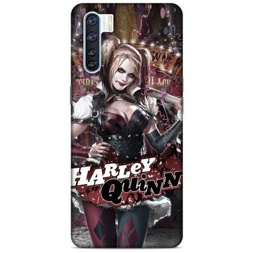 Oppo A91 Uyumlu Kılıf Harley Quinn (41) Tank Kılıf Lime