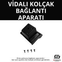 S-Dizayn Seat Ibiza ABS Vidalı Kol Dayama Kolçak Alt Adaptör 2017 Üzeri A+Kalite
