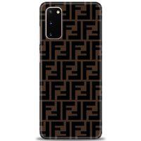 Samsung Galaxy S20 Kılıf HD Baskılı Kılıf - Fendii + Tam Ekran Koruyucu