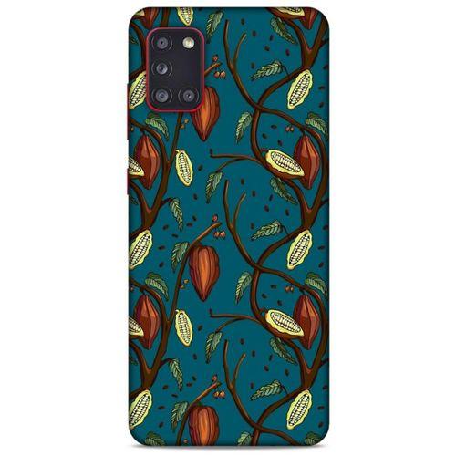 Frutix Kakao Çekirdeği 01 Samsung Galaxy A31 Kılıf Desenli Silikon