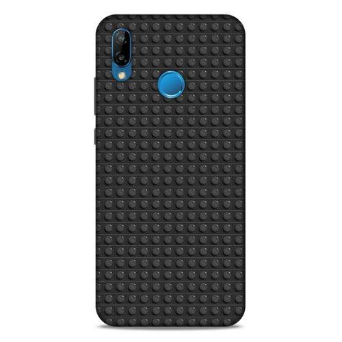 Lopard Huawei P20 Lite Uyumlu Kılıf BloX (8) Baskılı Kılıf Siyah