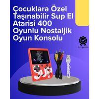 Çocuklar İçin 400 Retro Oyunlu Konsol