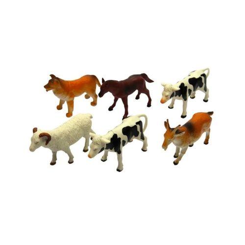 Eğitici Oyuncak SH-Vardem 6 Parça 5 inch  Çiftlik, Dinozor,Vahşi Orman ve Deniz Hayvanları Hayvan Seti