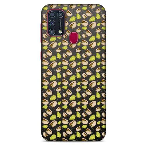 Frutix Fıstık 01 Samsung Galaxy M31 Kılıf Desenli Silikon