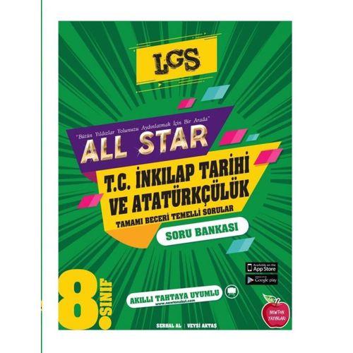 8. Sınıf LGS T.C. İnkılap Tarihi ve Atatürkçülük All Star Soru Bankası Newton Yayınları