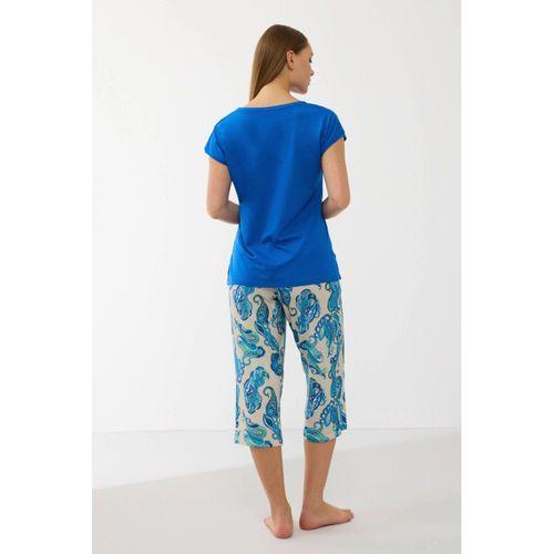 Anıl 11702  Kadın T-shirt Ve Pantalon Takım
