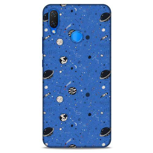 Huawei Psmart 2019 Uyumlu Kılıf Mavi Delisi (26) Tpu Silikon Kılıf Gökyüzü