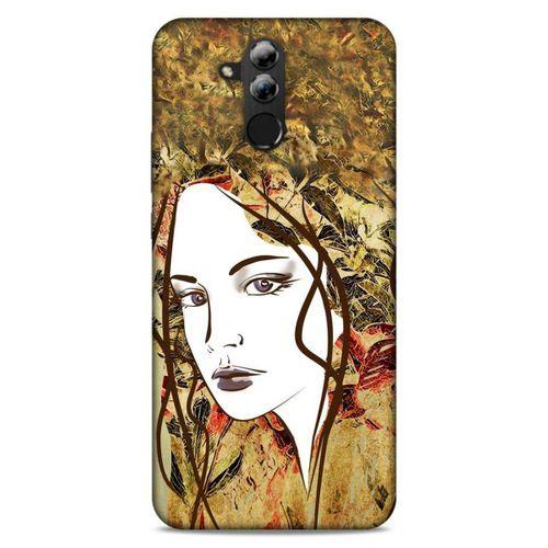 Lopard Huawei Mate 20 Lite Uyumlu Kılıf Sürreal Yüzler ♀ (28) Arka Kapak Desenli