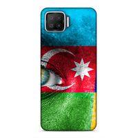 Oppo A73 Uyumlu Kılıf Azarbaijan (42) Rugged Armor Kılıf Göz Bayrak