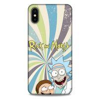 Apple iPhone XS Max Uyumlu Kılıf Rick And Morty (3) Kapak President Morty