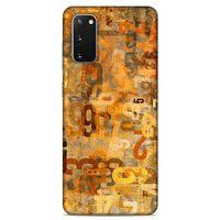 Lopard Samsung Galaxy S20 Uyumlu Kılıf Soyut Sanat (38) Desenli Neo Hybrid Kılıf