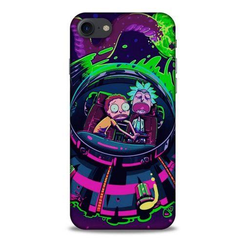 Apple Iphone 8 Uyumlu Kılıf Rick And Morty (30) Silicone Case Doofus Rick